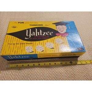 Vintage 1956 Yahtzee Board Game- Complete- Lowe Company